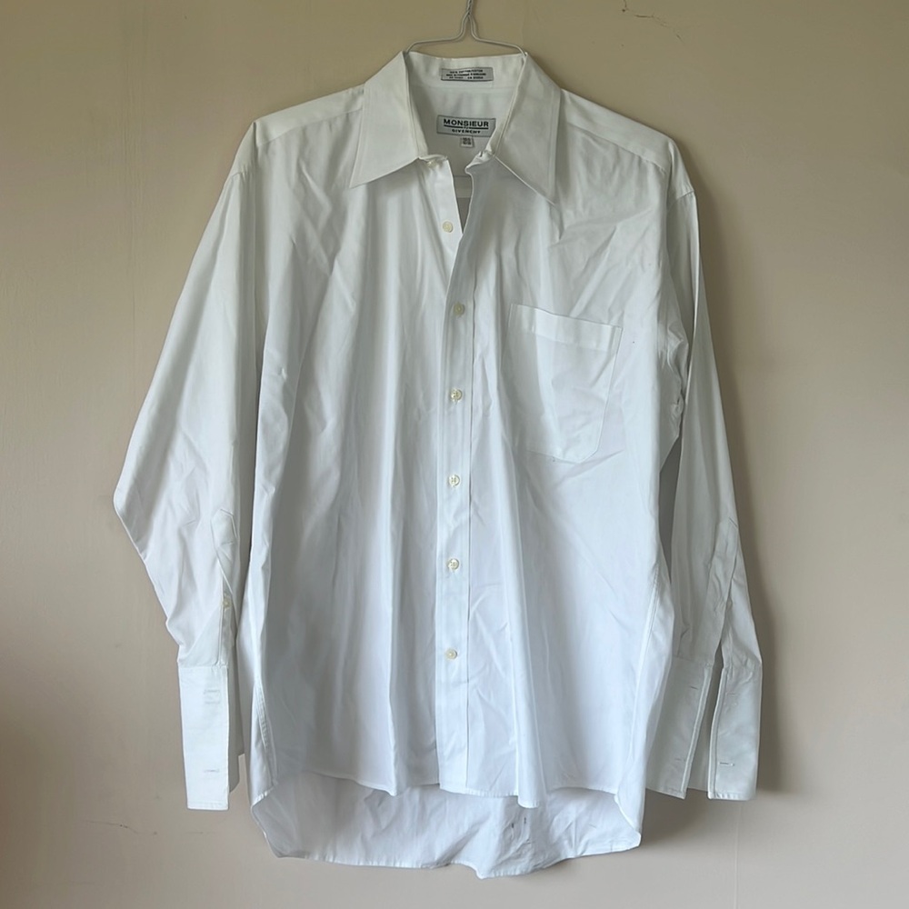 Givenchy White Dress Shirt